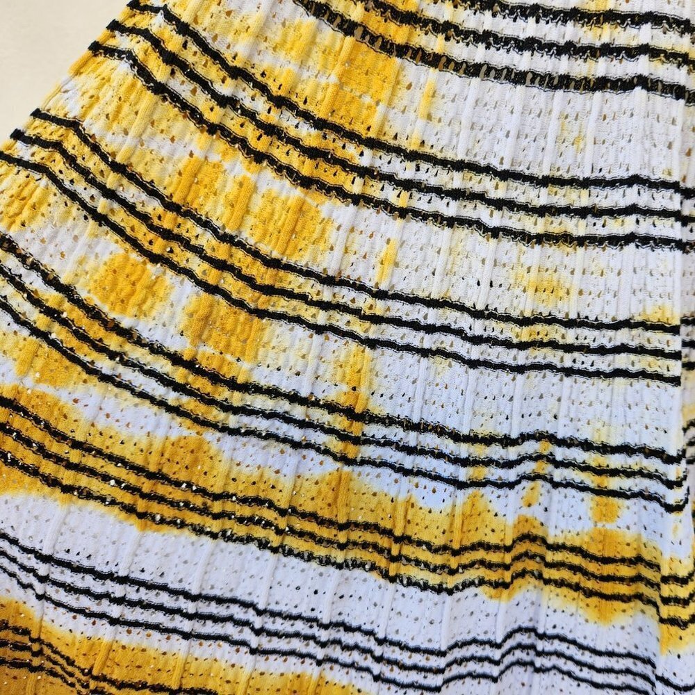 SANDRO Julie Stripe Pointelle Knit Tank Dress - Picture 4 of 8